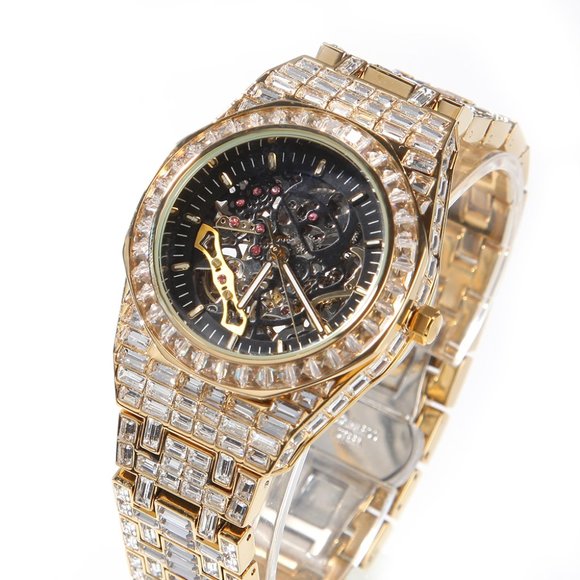 Minimalist Diamond Waterproof Stainless Steel